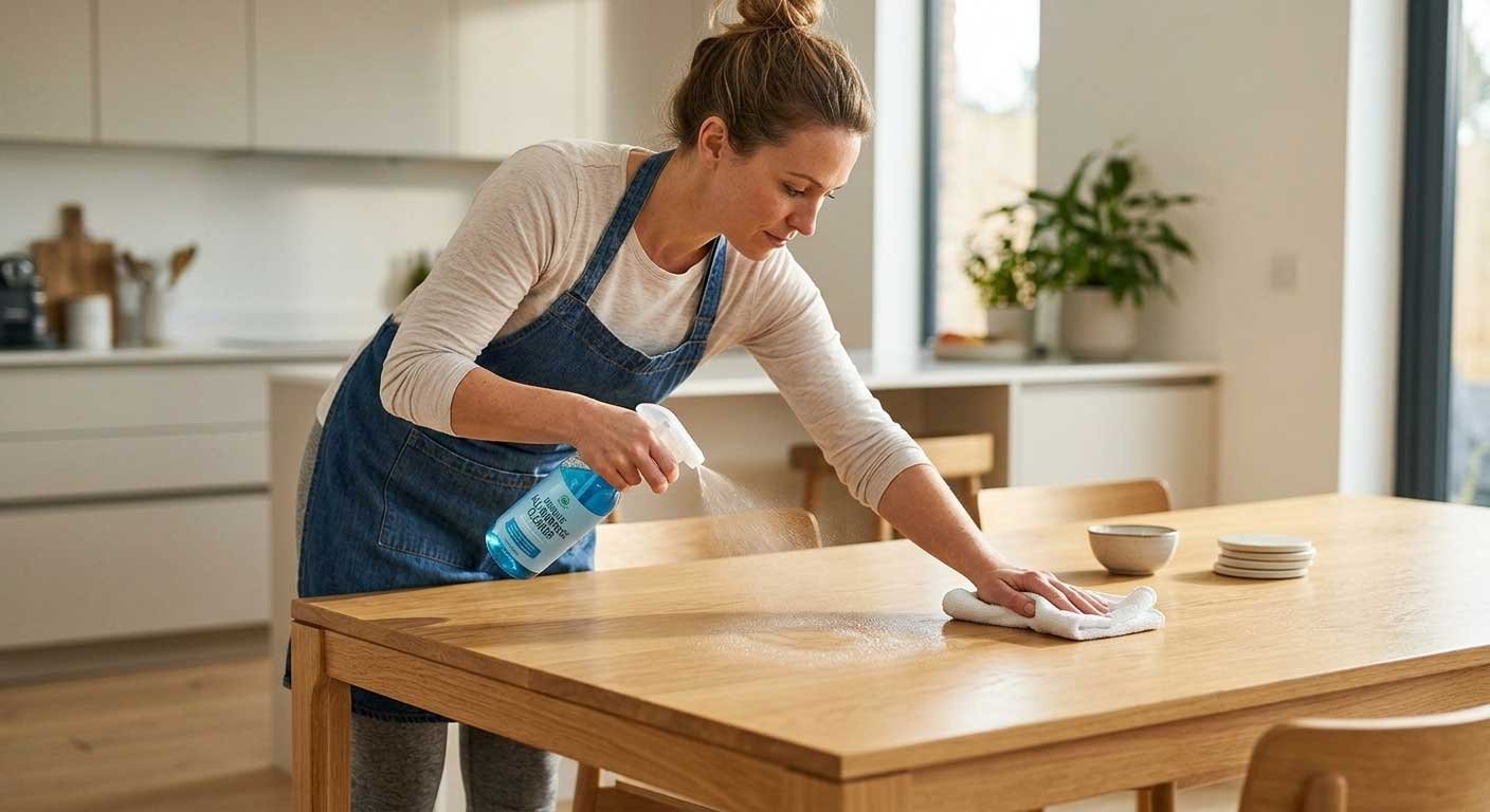 UNIK all-purpose cleaner in professional use